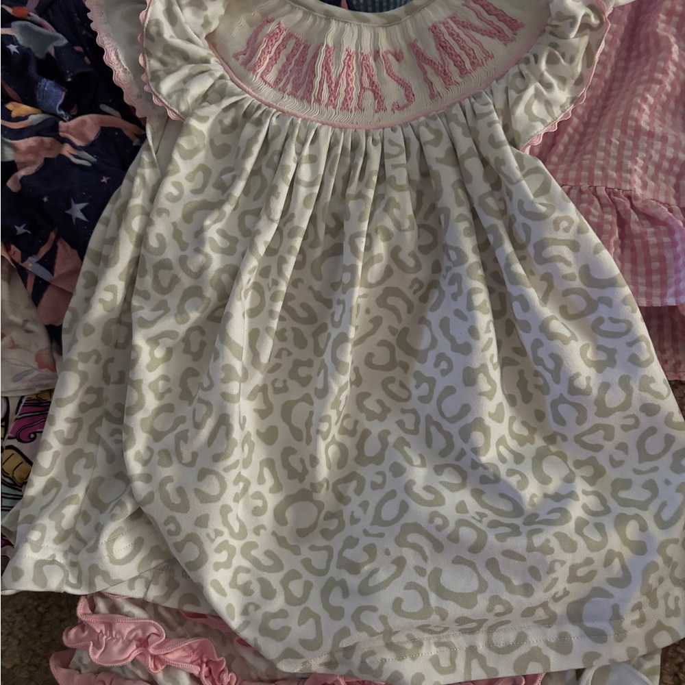 Leopard Print Kids Pajamas